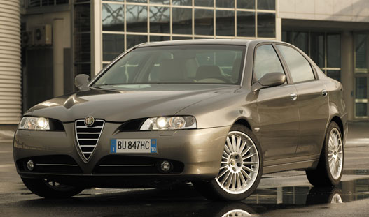 Alfa Romeo 166 is an executive sedan The second generation replaced its