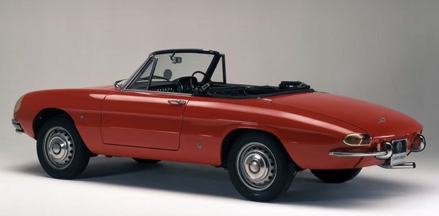 Alfa Romeo Duetto is the first variant of the Alfa Romeo Spider product line